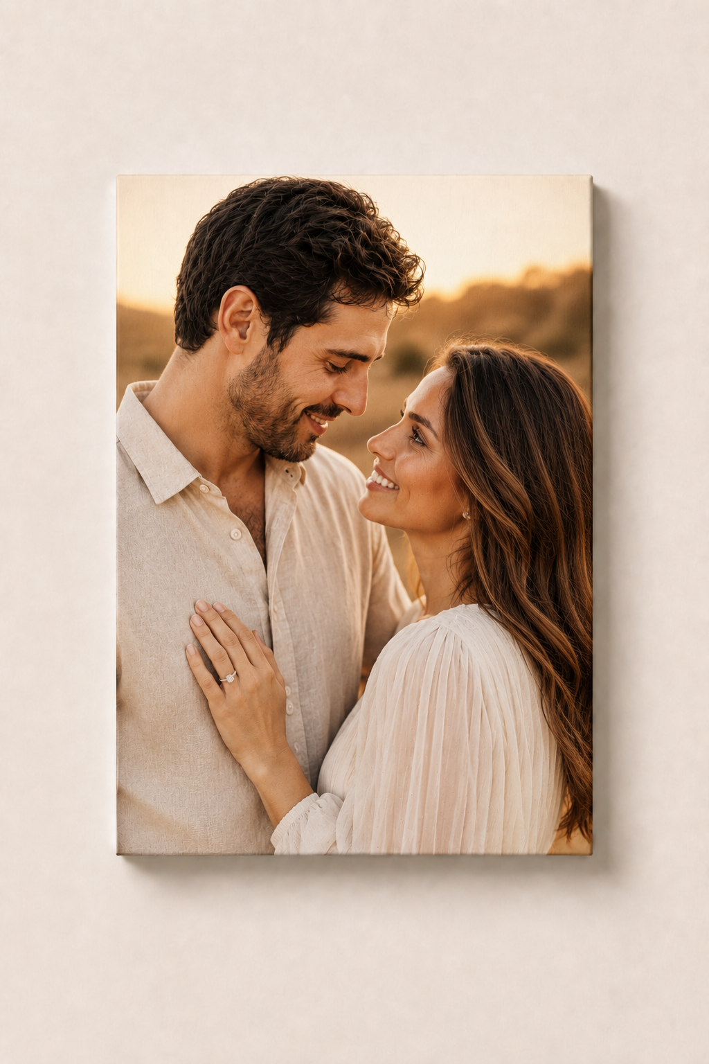 Arte do casal criada com IA em alta qualidade